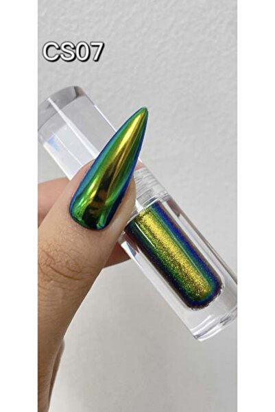 OEM Pigment pentru unghii, Pudră lichidă cu efect de crom, CS07