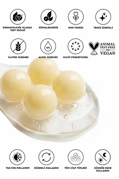 Cream Co. İkili Kapsül Krem C Vitamini Leke Karşıtı Cilt Tonu Eşitleyici Nemlendirici Yenileyici Yüz Kremi Set