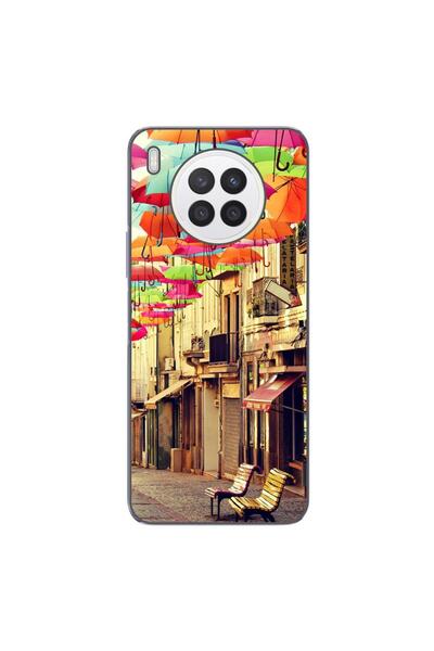 OEM Θήκη συμβατή με Huawei Nova 8i από σιλικόνη gel TPU με σχέδιο πολύχρωμων ...