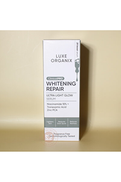LUXE ORGANIX Luxe ClinicalPRO Whitening Repair Ultra Light Glow Serum 30 ml