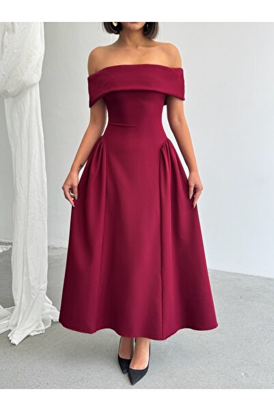 ADAMODA.RO Elegant off-shoulder dress