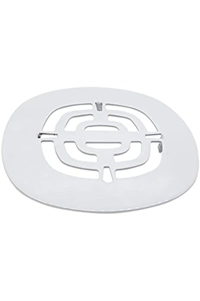 srdshop Westbrass A316-50 4-1/2 "OD Pirinç Geçmeli Duş Süzgeci Izgara Tahliye Kapağı, Toz Boya Beyaz