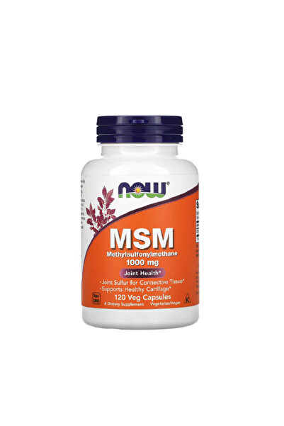 Now Foods MSM Metilsulfonilmetan 1000mg 120 capsule