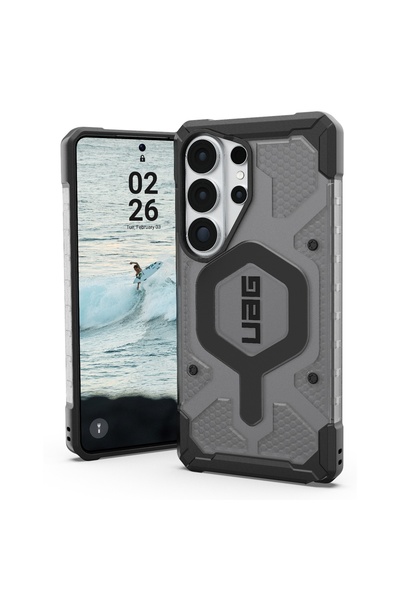 UAG Husa Pathfinder Clear Magnetic Samsung Galaxy S26 Ultra Cenușiu/Negru