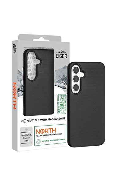 EIGER Husa North Magsafe GRS Samsung Galaxy S26 Negru