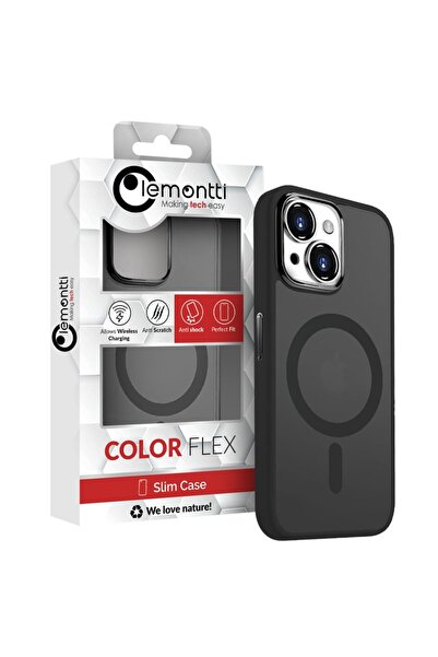 lemontti Husa Guardian Magsafe iPhone 15 Plus Transparent / Negru