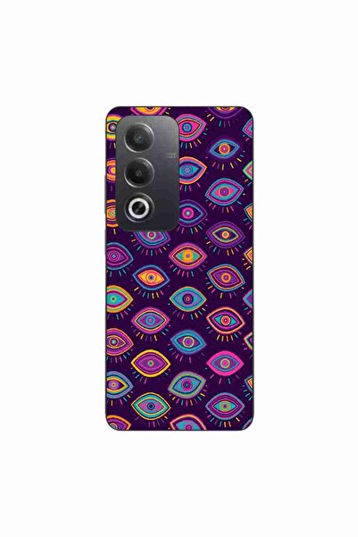 OEM Husa compatibila cu Oppo A80 Silicon Gel Tpu Model Tribal Eyes