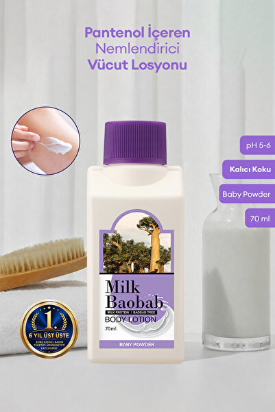 Milk Baobab Pantenol İçeren Nemlendirici Vücut Losyonu Original Body Lotion (...