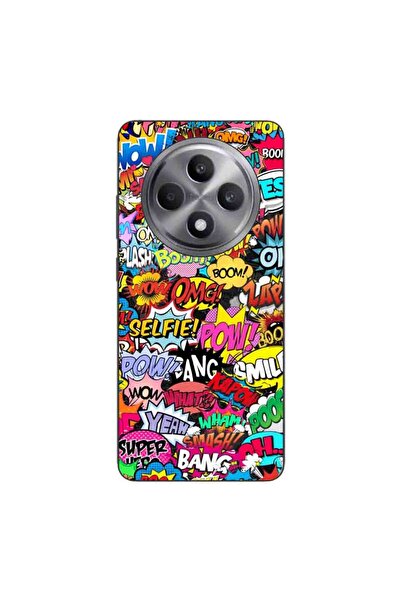 OEM Husa compatibila cu Oppo Reno12 FS Silicon Gel Tpu Model Pop Art Pow Wow ...