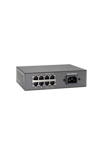 LEVEL ONE LevelOne PoE+Switch 4xFE PoE/4xFE 65W Metall