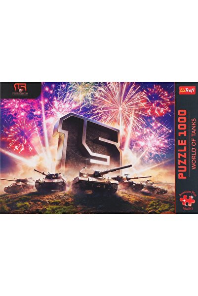Trefl PUZZLE 1000 PremPlus 15 ani WorldOfTanks 12125