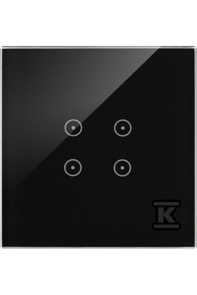 Kontakt-Simon Simon Touch rame Panou tactil S54 Touch, 1 modul≈Ç, 4 poli tact...