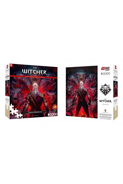 Good Loot Puzzle Good Loot: The Witcher - Corvo Bianco, 1000 de piese
