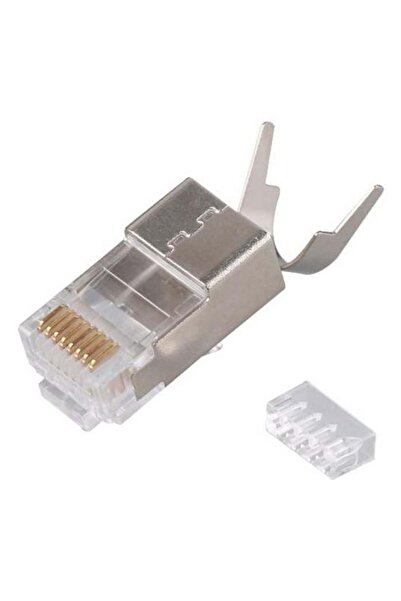 EQUIP Stecker Cat8.1 geschirmt RJ45 50Stk silber
