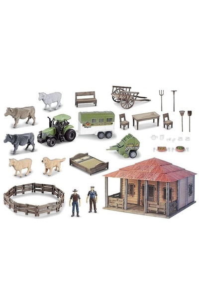 adar Set de figurine Farma cu accesorii și vehicule