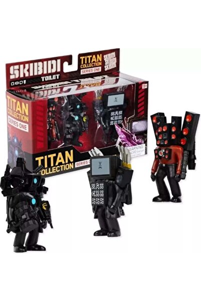 COBI Skibidi Toilet - Pachet Titan 3 bucăți