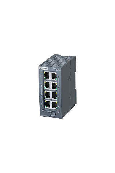 Siemens Switch industrial cu 8 porturi RJ45 10/100Mb/s SCALANCE XB008 6GK5008...