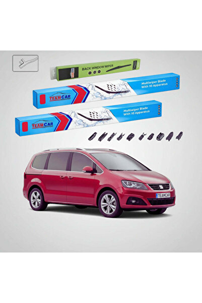 TEAMCAR Υαλοκαθαριστήρες Seat Alhambra 710 2010-2022 |   Σετ Επίπεδων Στηριγμ...