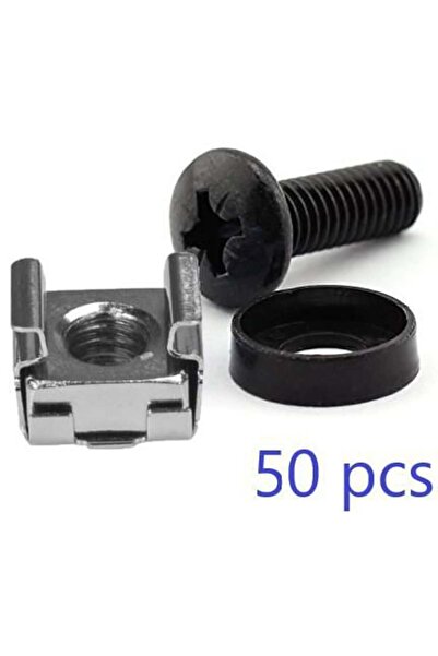 Lanview Set de piulițe cu găuri M5 1 set = 50 bucăți