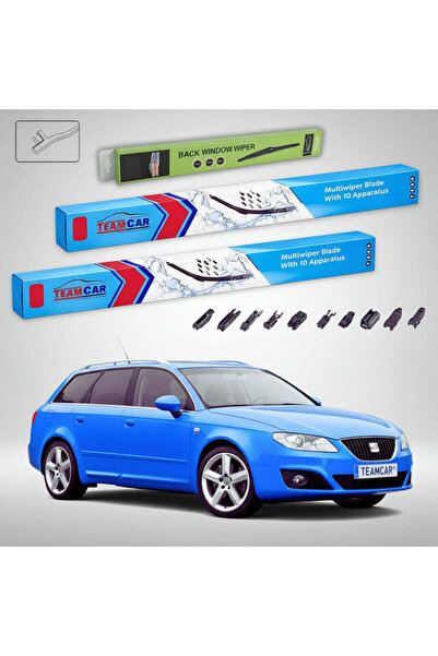 TEAMCAR Wipers Seat Exeo ST 3R5 2009-2013 | Front and Rear Flat Set – TeamCar®