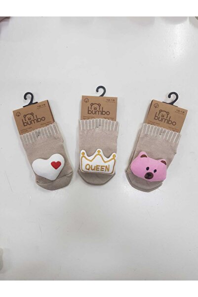 Baby by Bumbo 3-Pack of Non-Slip Baby Socks with Accessories