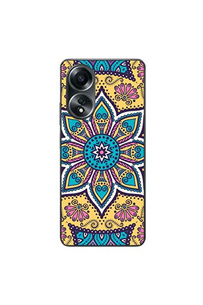 OEM Husa compatibila cu Oppo A58 4G Silicon Gel Tpu Model Mandala Twilight