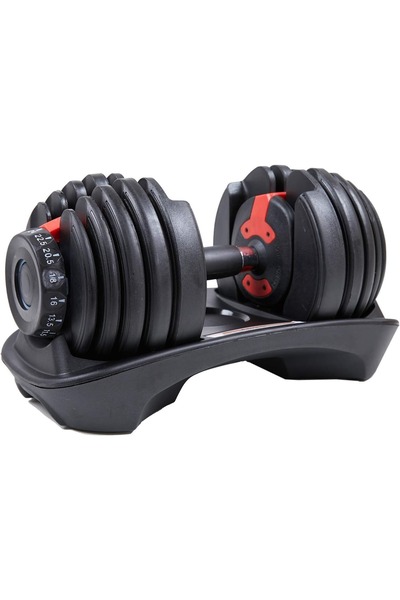 Generic دمبل ذكي قابل للتعديل 24 كجم – Adjustable Dumbbell متعدد الأوزان للتم...