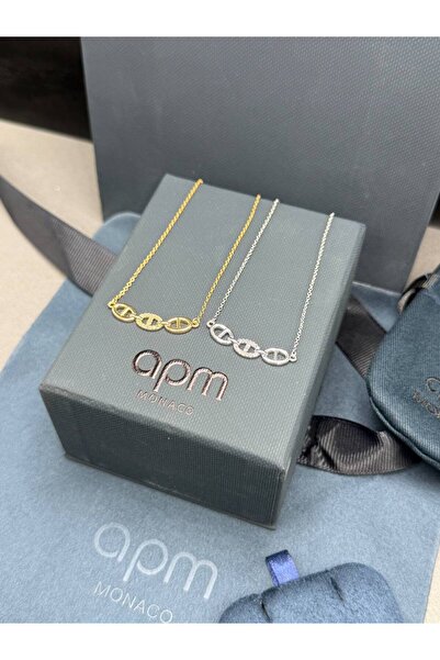 Generic Linked Ring Chain with Accessories - Gold
