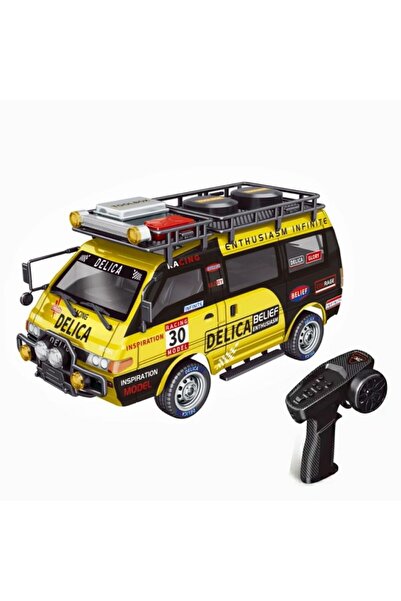 RC سيارة تويز JXC 1/24 4WD RTR ديليكا باللون الأحمر، نسخة مرخصة رسميًا، تعمل ...