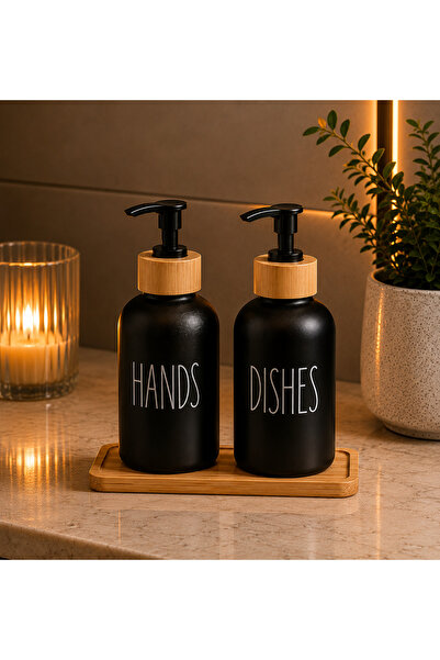 Maloria 3 Piece 350ml Soap Dispenser Set