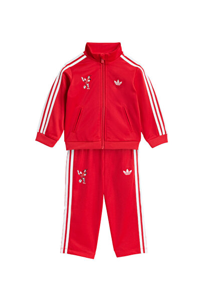 adidas Kırmızı Unisex Bebek Eşofman Takımı KE3879 FIREBIRD TS