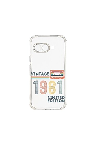 bestcase Husă Antișoc pentru Google Pixel 9a, Ediție Limitată 1981 - Casetă A...