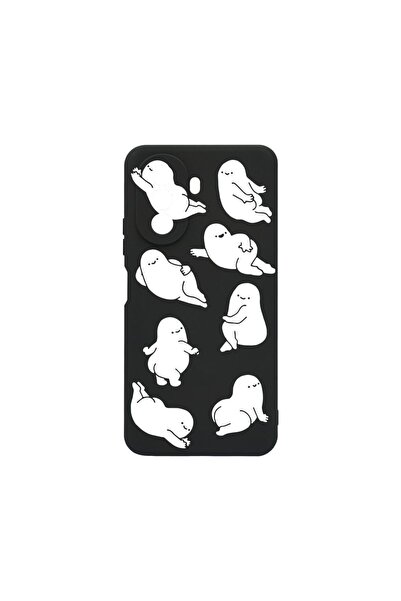 bestcase Λεπτή Θήκη Σιλικόνης 0.8MM, Συμβατή με Huawei Nova Y70, Μεγάλο Σχέδι...