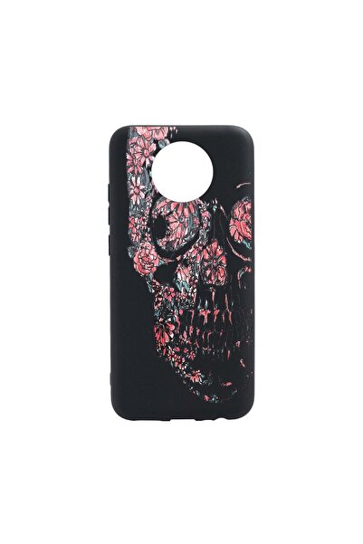 bestcase Θήκη σιλικόνης με σχέδιο κρανίου, συμβατή με Nokia C10, ανθεκτική στ...