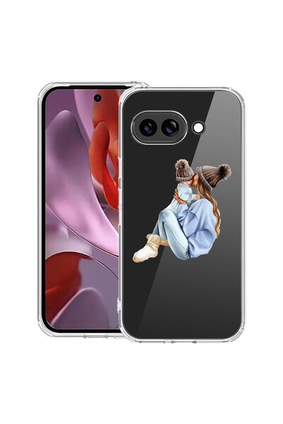 bestcase Husă Antișoc 1.5mm Compatibilă cu Google Pixel 10a, cu Design Fată M...