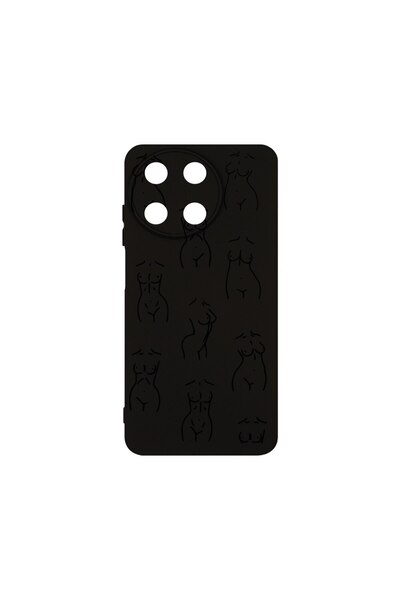 bestcase Калъф BestCase™ Премиум силикон, съвместим с Realme 11 4G, с десен, ...