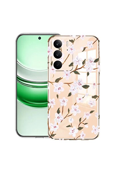 bestcase ¬Æ Husa Clear Silicon pentru Realme C71, Spring Flower, 2041144 T 512