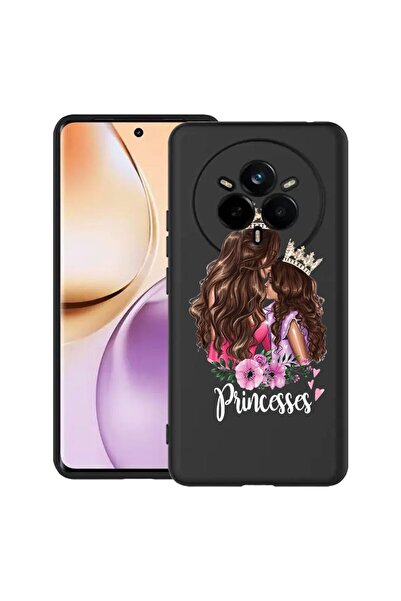 bestcase Husă pentru Realme 14 Pro Plus 5G, Prințese Fată Mamă, Silicon Subți...