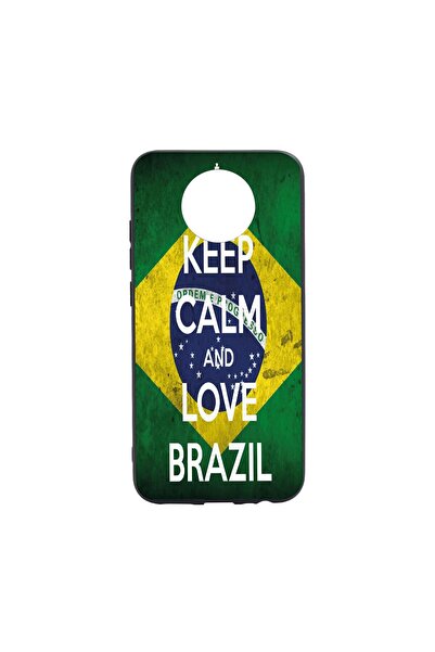 bestcase Силиконов калъф за телефон, Футбол, Бразилия, съвместим с Nokia 3.4,...
