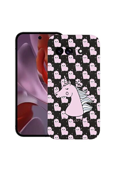 bestcase Калъф за Google Pixel 9a, Еднорог - Чувствам се уникален, Тънък сили...