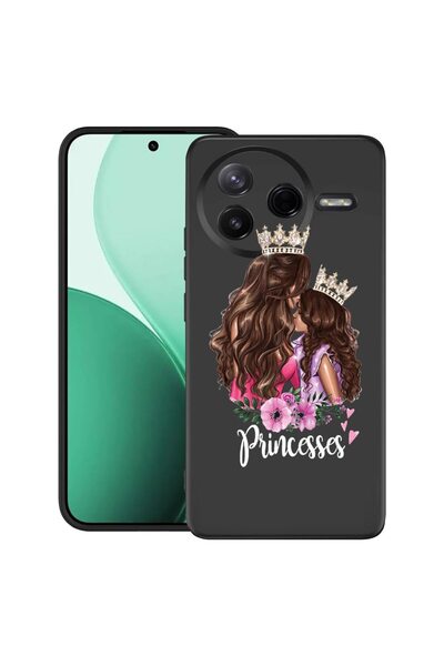 bestcase ¬Æ Husa TPU Ultra Slim Compatibil cu Poco F7 Pro, cu Design Princess...