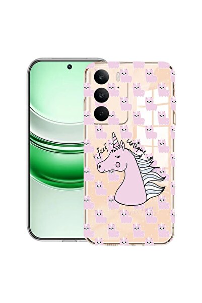 bestcase ¬Æ Husa Clear Silicon pentru Realme C71, Unicorn - I Feel Unique, 20...