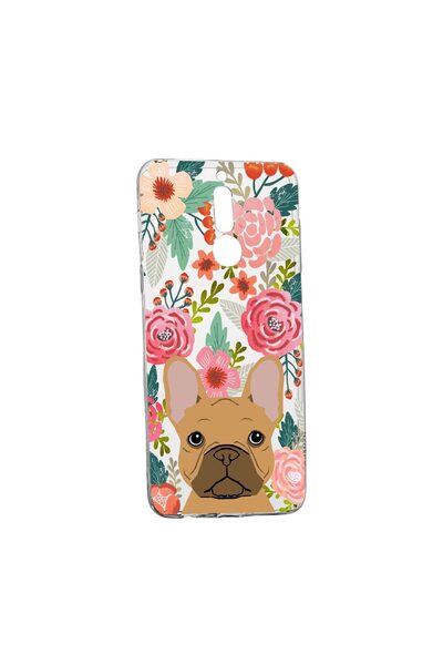 bestcase Husa Dog and Flowers, pentru Huawei Mate 10 Lite, rezistenta la uzur...