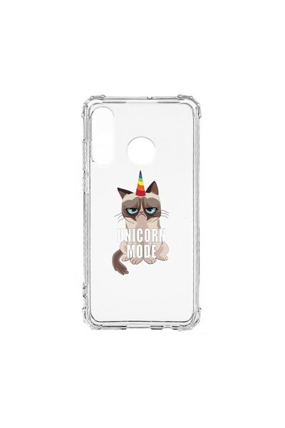 bestcase Husa Anti Shock Silicon Compatibila Cu Huawei P30 Lite, Grumpy Unico...