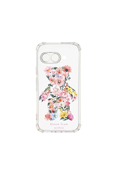 bestcase Калъф за Google Pixel 9a, BestCase Anti Shock 1.5MM, Мече, цветяващо...