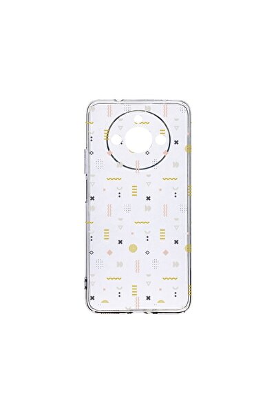 bestcase Διαφανής Θήκη Σιλικόνης 2MM, Συμβατή με Realme 11, Σύμβολα, Αντικραδ...