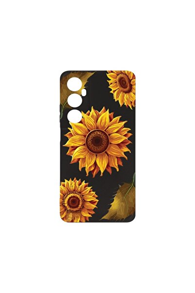 bestcase ¬Æ Husa Slim SIlicon 0.8MM, Compatibila Cu Realme C65, Sun Flower, P...