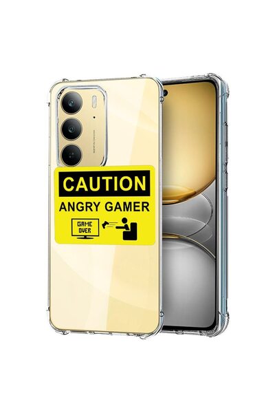 bestcase ¬Æ Husa pentru Realme C75, Anti Shock 1.5MM, Angry Gamer, Protectie ...