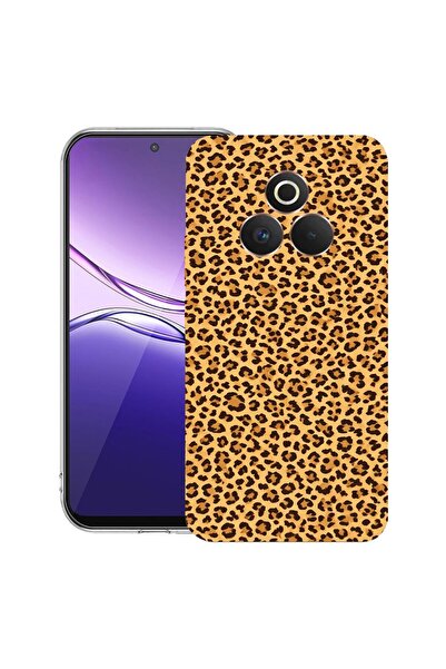 bestcase Θήκη για Realme P3 Pro με σχέδιο λεοπάρ, Διαφανής λεπτή σιλικόνη, Αν...