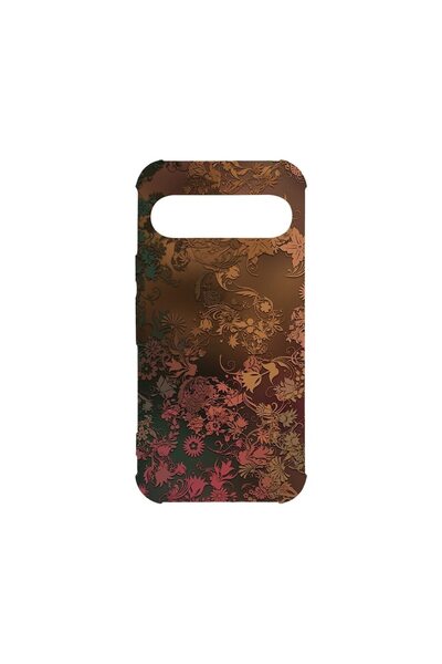 bestcase Husa Anti Shock 1.5MM, Compatibilă cu Google Pixel 9 Pro, Pene Aurii...